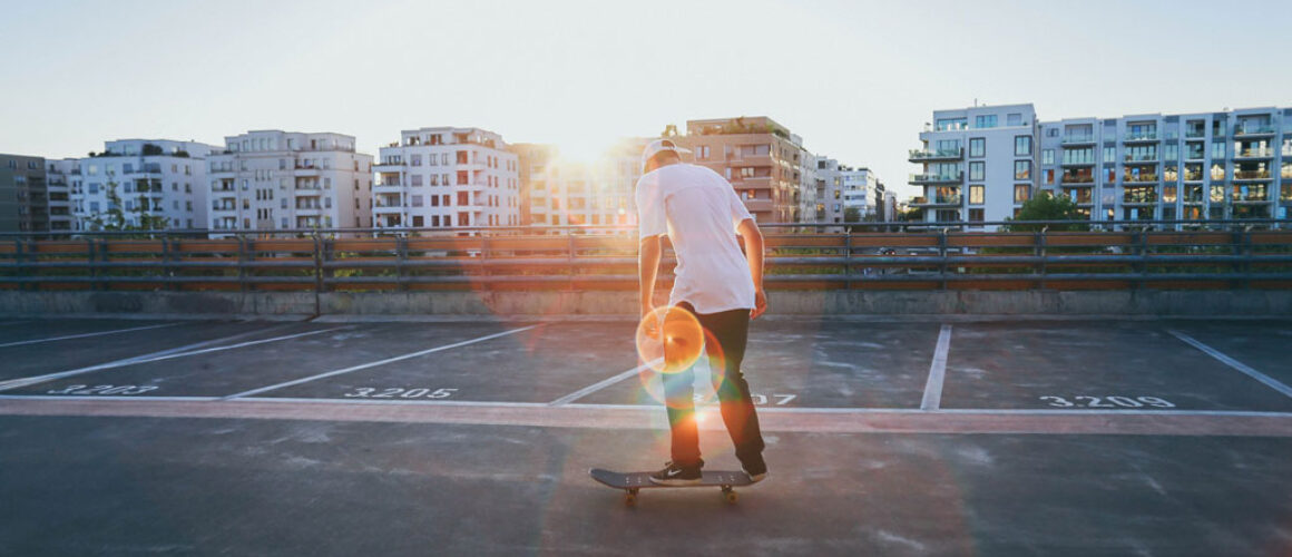 skate-zone Riding My New Skateboard